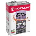 TOTACHI Ultima Syn-Gear 75W-85 API GL-5 синтетическое 4 л G3204